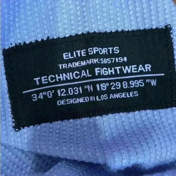 COPY - nwt Elite purple womens jui jitsu kimono Sz F3 TOP ONLY - Picture 7 of 11